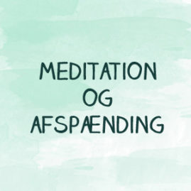 Meditation og afspænding